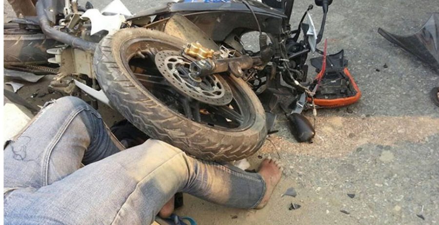 नवलपुरमा सवारी दुर्घटना हुदा एकजनाको मृत्यु