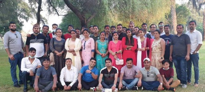 हर्मिचाैर समाज युएईले बडादशैं भब्यताका साथ मनायाे