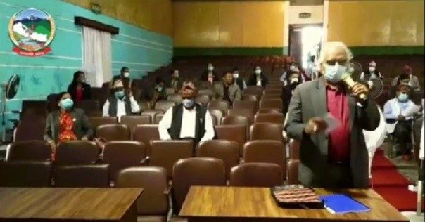 प्रमुख प्रतिपक्षी दलद्वारा गण्डकी प्रदेश सदन अबरुद्ध