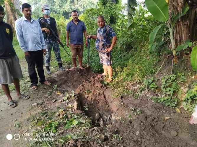 सशस्त्र प्रहरीद्वारा अवैध माछा बरामद