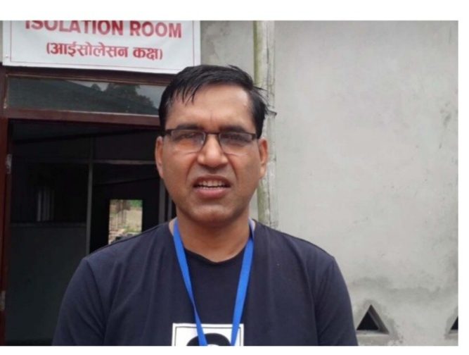 नवलपुरका स्वास्थ्य प्रमुखलाई कोरोना पोजेटिभ