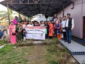 मुख्य मन्त्री ग्रामीण विकास कार्यक्रम अन्तर्गत हाउस वायरिङ ,व्युटि पार्लर,पलम्विङ,कम्प्युटर वेसिक तालिमको उद्घाटन