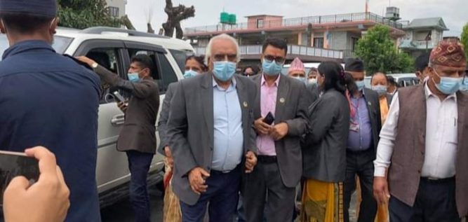 गण्डकी प्रदेश:३१ सांसद सहित विपक्षी गठबन्धन प्रदेस प्रमुख कार्यालयमा