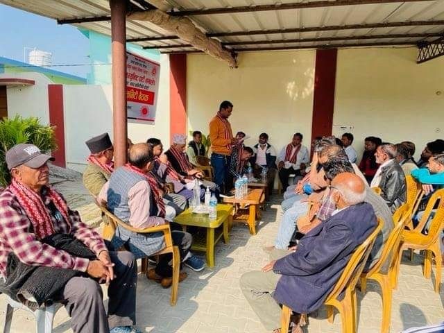 नेकपा (एमाले)को दोस्रो नगरकमिटीको बैठकमा अध्यक्ष केपी ओलीको भव्य स्वागतको तयारी