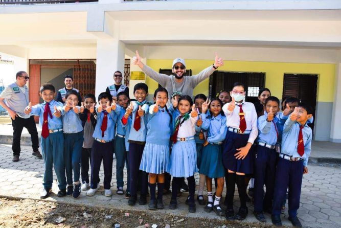 विकासका लागि साउदी कोष द्वारा नेपालमा आफ्ना विकास परियोजनाहरूको निरीक्षण