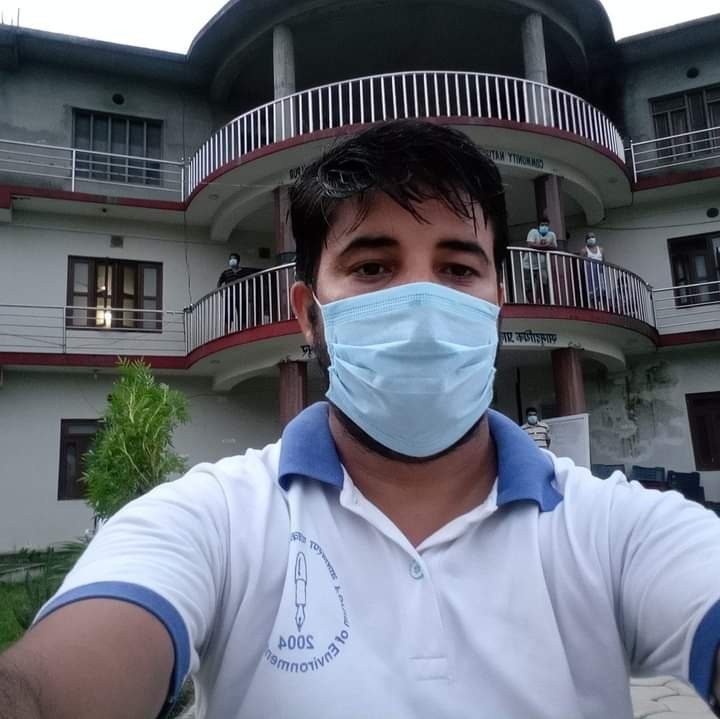 आइसोलेसनबाट कोरोना संक्रमित संचारकर्मिको मन छुने स्टाटस , परिवार र समाजलाइ  सन्देश पठाए