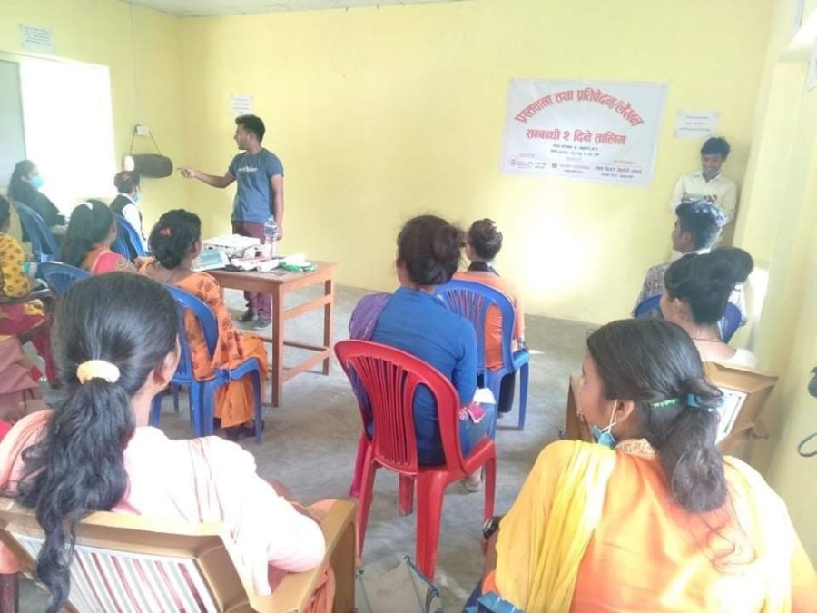 प्रस्तावाना तथा प्रतिवेदन लेखन तालिम सम्पन्न