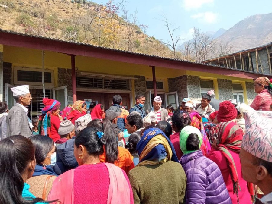 खप्तड छान्ना  एक दिने स्वास्थ्य शिवीर सम्पन्न,