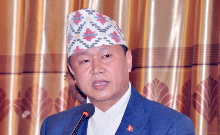 प्रदेश १ का मुख्यमन्त्री राईद्धारा मन्त्रिपरिषद् पुनर्गठन
