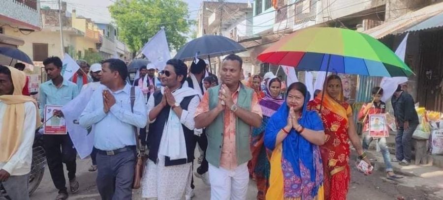 कृष्णनगरमा भोट् माग्दै भने नेता अकरम पठान :  मुख्य एजेन्डा शिक्षा स्वास्थ,कृषि रहने